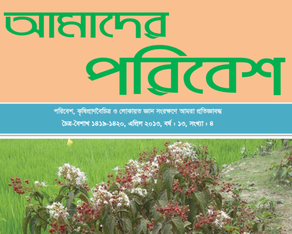 Amader Poribesh – April 2013